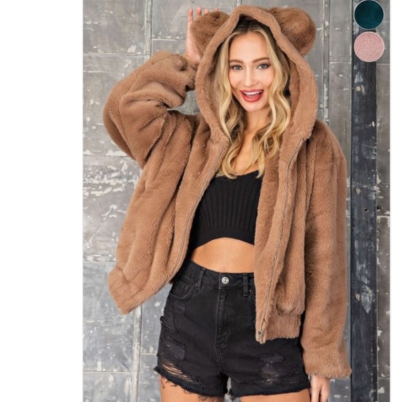 Soft Zip Up Fun Ears Jacket - Picture 8 of 8